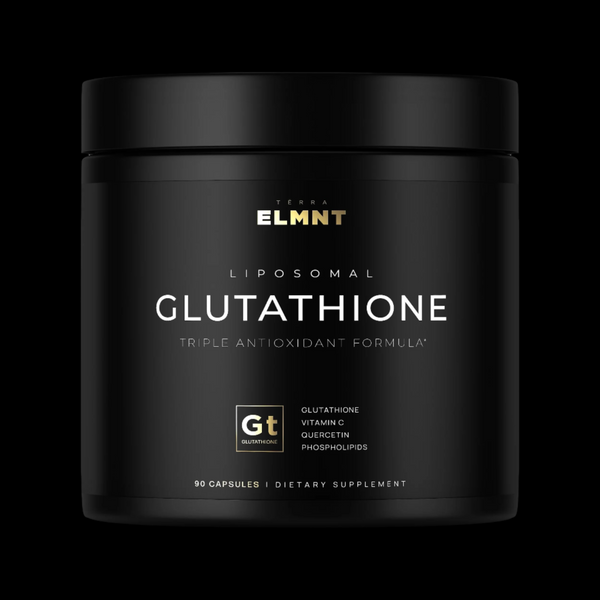 2150mg Super Liposomal Glutathione Supplement w. Vitamin C, Quercetin TERRA ELMNT 2150mg Super Liposomal Glutathione Supplement w. Vitamin C, Quercetin TERRA ELMNT