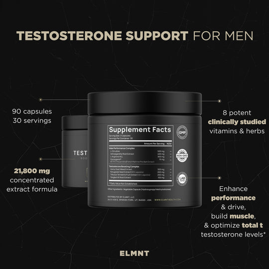 21,800mg Advanced Testosterone Booster for Men