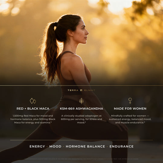 Women's Maca Root for energy, mood, hormone balance and endurance