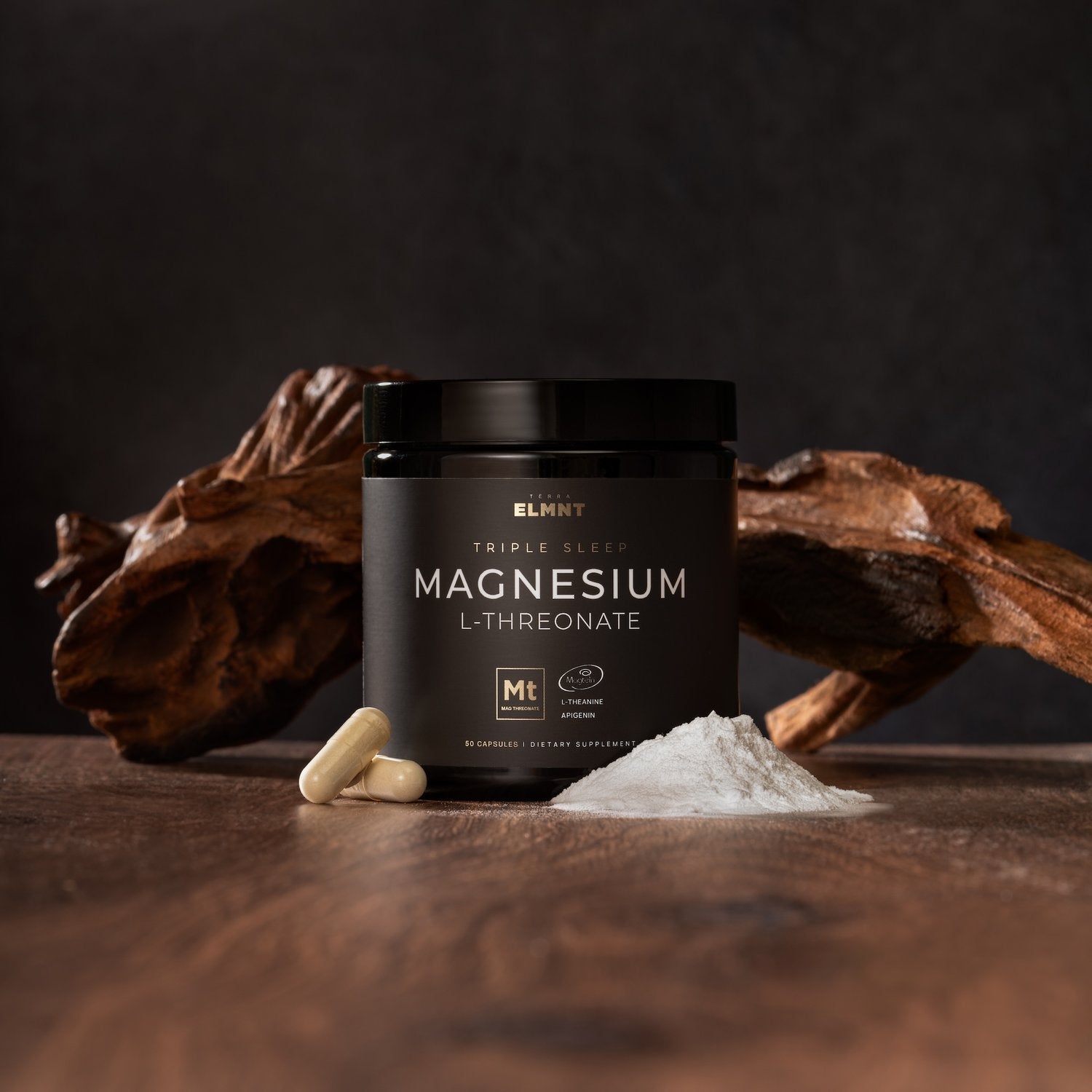 Triple Sleep Magnesium capsules and powder